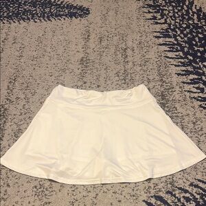 White Tennis Skort
